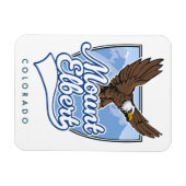 Magnet Flexible Patch de voyage Mont Elbert (Horizontal)