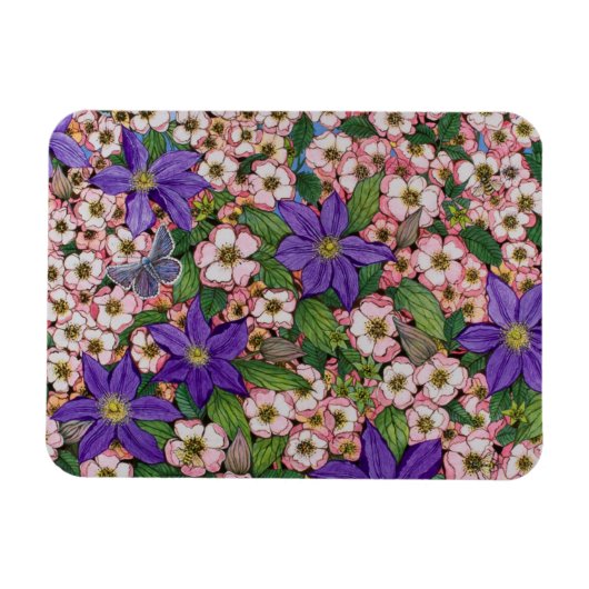 Magnet Flexible Patch violet 2011 (Horizontal)