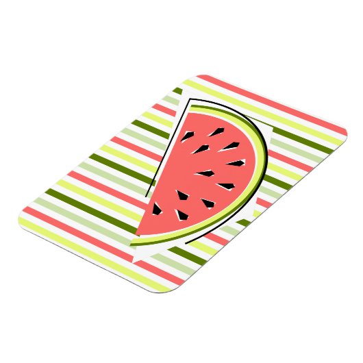 Magnet Flexible Pâte de pastèque mince (Côté Gauche)