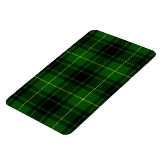 Magnet Flexible Pâte verte de tartan MacArthur (Côté Gauche)