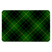 Magnet Flexible Pâte verte de tartan MacArthur (Horizontal)