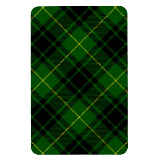 Magnet Flexible Pâte verte de tartan MacArthur (Vertical)