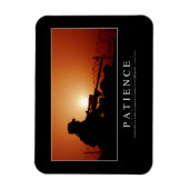 Magnet Flexible Patience : Citation inspirante (Vertical)