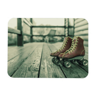 Magnet Flexible Patins à rouleaux Vintages rétro