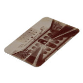 Magnet Flexible Patio de los Arrayanes, Alhambra, c.1875-80 (sépia (Côté Gauche)