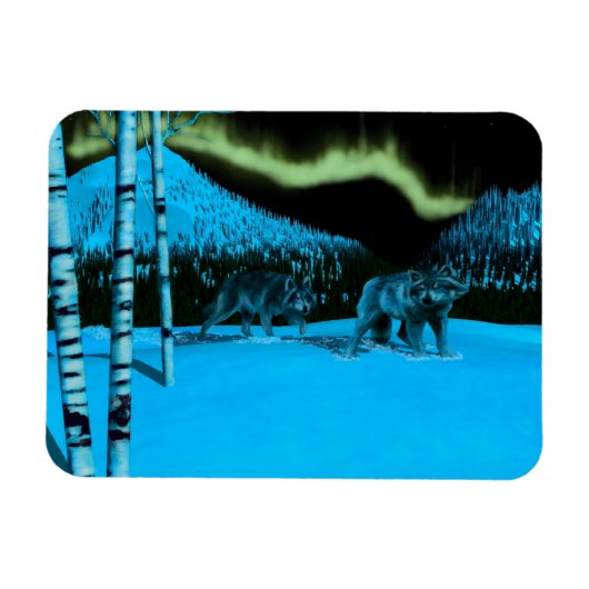 Magnet Flexible Patrouille nocturne (Horizontal)