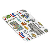 Magnet Flexible Patters de Netherland (Côté Droit)