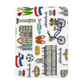 Magnet Flexible Patters de Netherland (Vertical)