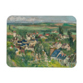 Magnet Flexible Paul Cezanne - Auvers, Vue panoramique (Horizontal)