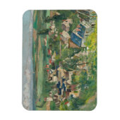 Magnet Flexible Paul Cezanne - Auvers, Vue panoramique (Vertical)