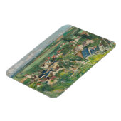 Magnet Flexible Paul Cezanne - Auvers, Vue panoramique (Côté Gauche)