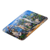 Magnet Flexible Paul Cezanne - Cinq Baigneurs (Côté Gauche)