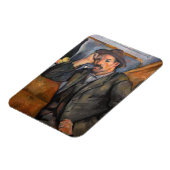 Magnet Flexible Paul Cezanne - Fumeur (Côté Gauche)