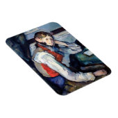 Magnet Flexible Paul Cezanne - Garçon dans la veste rouge (Côté Droit)