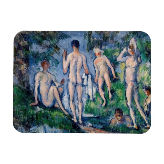 Magnet Flexible Paul Cezanne - Groupe des Bathères (Horizontal)