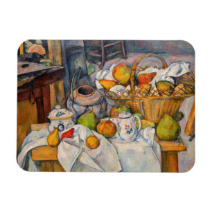 Magnet Flexible Paul Cezanne - La vie morte avec panier