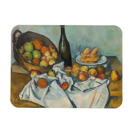 Magnet Flexible Paul Cezanne - Le panier des pommes (Horizontal)