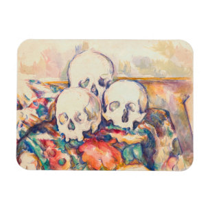 Magnet Flexible Paul Cezanne - Les Trois Crânes Aquarelle