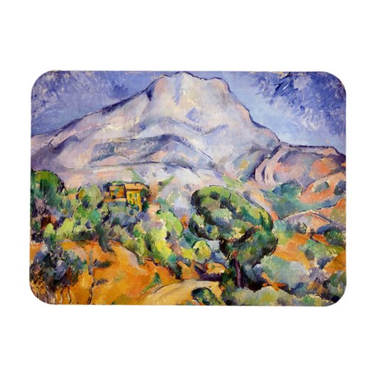 Magnet Flexible Paul Cezanne - Mont Sainte-Victoire, Route de la T (Horizontal)