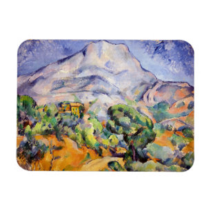 Magnet Flexible Paul Cezanne - Mont Sainte-Victoire, route de Thol