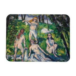 Magnet Flexible Paul Cezanne - Quatre Bathers