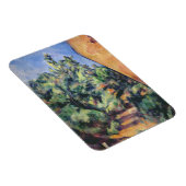 Magnet Flexible Paul Cezanne | Red rock, c.1895 (huile sur toile) (Côté Droit)