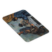 Magnet Flexible Paul Cezanne | The Card Players (Côté Droit)