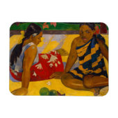 Magnet Flexible Paul Gauguin - Femmes tahitiennes / Parau Api (Horizontal)