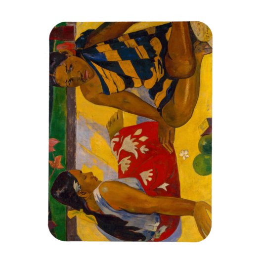 Magnet Flexible Paul Gauguin - Femmes tahitiennes / Parau Api (Vertical)