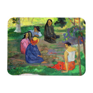 Magnet Flexible Paul Gauguin Les Parau Parau (les Gossipers)