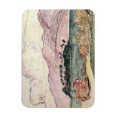 Magnet Flexible Paul Gauguin | Paysage tahitien (avec papier) (Vertical)