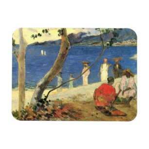 Magnet Flexible Paul Gauguin Porteuses de fruits à la baie de Turi