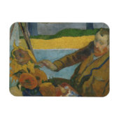 Magnet Flexible Paul Gauguin Vincent van Gogh peinture tournesols (Horizontal)