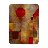 Paul Klee Ballon rouge Art abstrait coloré