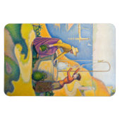 Magnet Flexible Paul Signac - Femmes dans le puits (Horizontal)