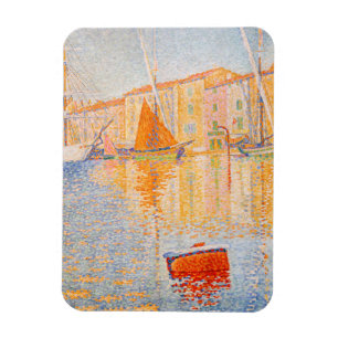 Magnet Flexible Paul Signac - La Bouée Rouge, Saint-Tropez