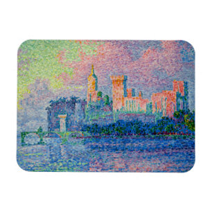 Magnet Flexible Paul Signac - Le Palais des Papes, Avignon