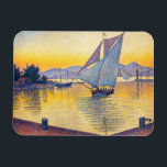 Magnet Flexible Paul Signac - Le Port au coucher du soleil, Opus 2<br><div class="desc">Le Port au coucher du soleil,  Opus 236 (Saint-Tropez) / Le Port au soleil couchant,  Opus 236 (Saint-Tropez) - Paul Signac,  Huile sur toile,  1892</div>