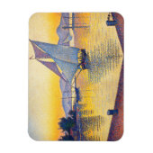 Magnet Flexible Paul Signac - Le Port au coucher du soleil, Opus 2 (Vertical)