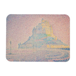 Magnet Flexible Paul Signac - Mont Saint Michel Fog et Soleil