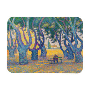 Magnet Flexible Paul Signac - Place des Lices, Saint-Tropez