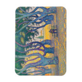 Magnet Flexible Paul Signac - Place des Lices, Saint-Tropez (Vertical)