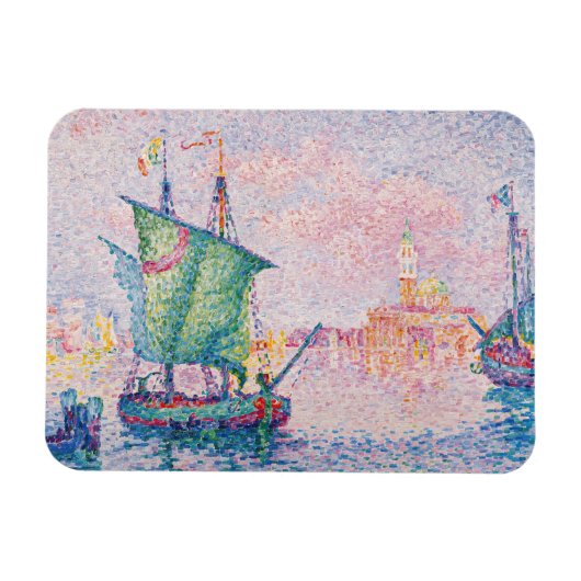 Magnet Flexible Paul Signac - Venise, Le Nuage Rose (Horizontal)