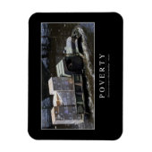 Magnet Flexible Pauvreté : Citation Inspirationnelle 2 (Vertical)