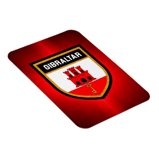 Magnet Flexible Pavillon Gibraltar (Côté Droit)