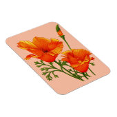 Magnet Flexible pavot de Californie (Côté Droit)