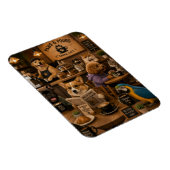Magnet Flexible Paws and Pours,café animalier (Côté Droit)