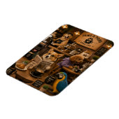 Magnet Flexible Paws and Pours,café animalier (Côté Gauche)