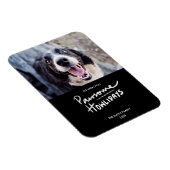 Magnet Flexible Pawsome Howlidays | Funny Dog Photo Holiday (Côté Droit)
