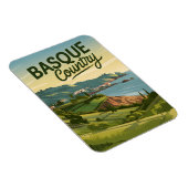 Magnet Flexible Pays basque vintage (Côté Droit)